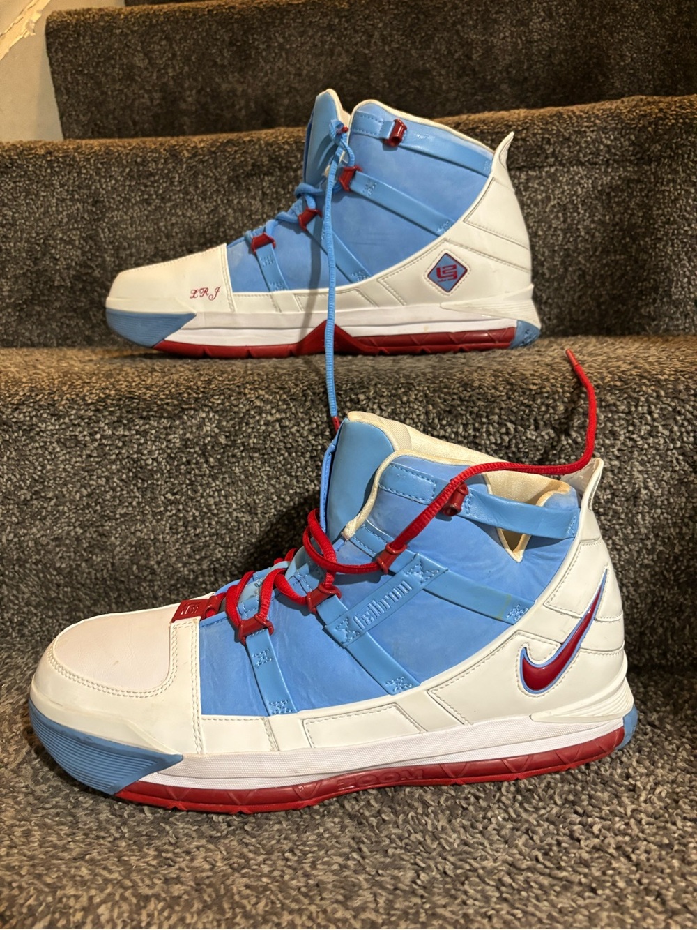Nike Zoom LeBron 3 QS "Houston Oilers" authentic
